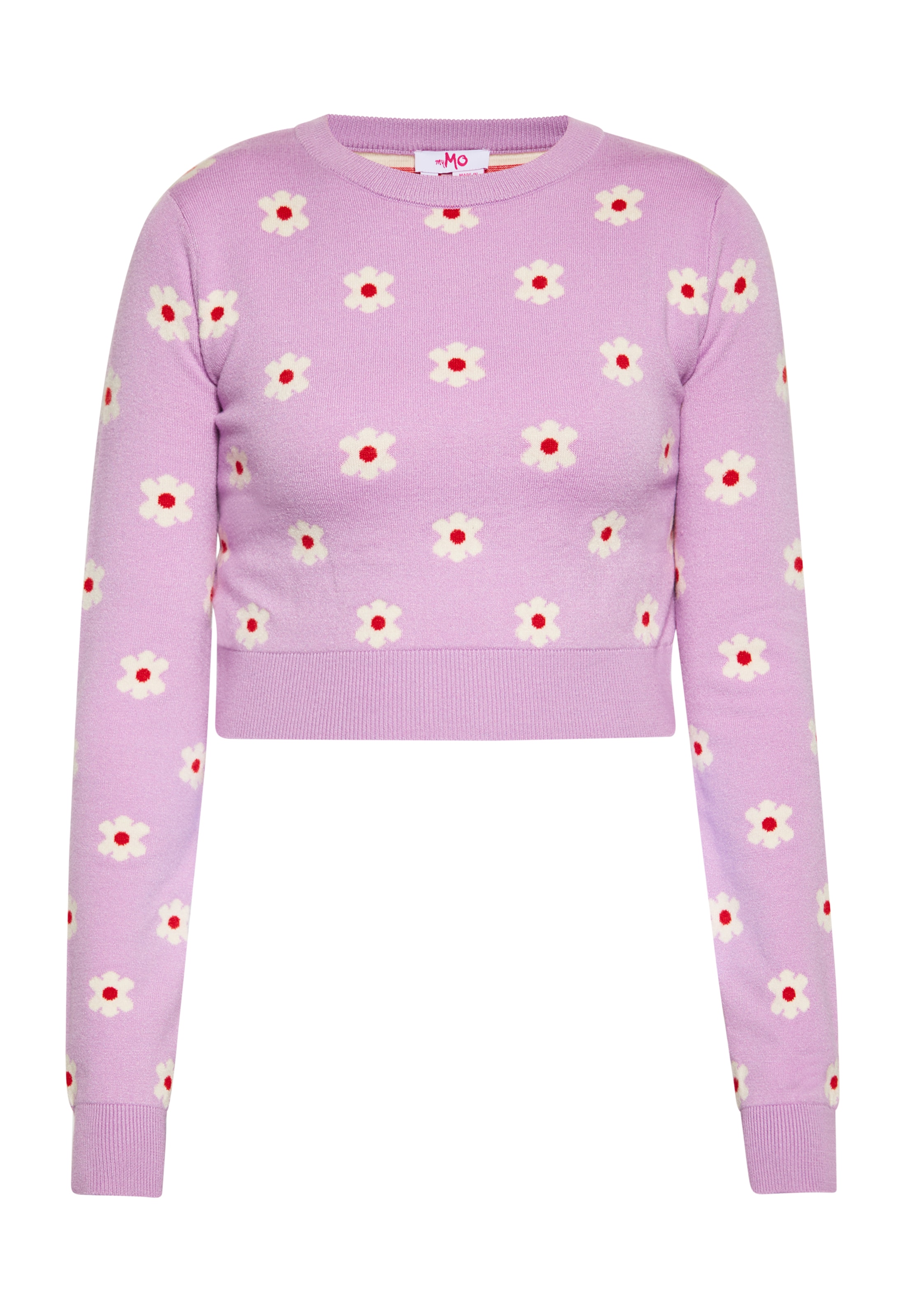 MYMO - Pullover em roxo: frente