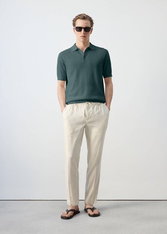 MANGO MAN Shirt 'Paule' in Green