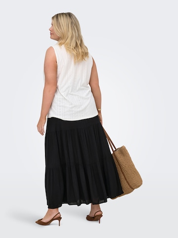 ONLY Carmakoma - Falda 'CARMikka' en negro