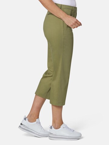 Regular Pantalon Goldner en vert