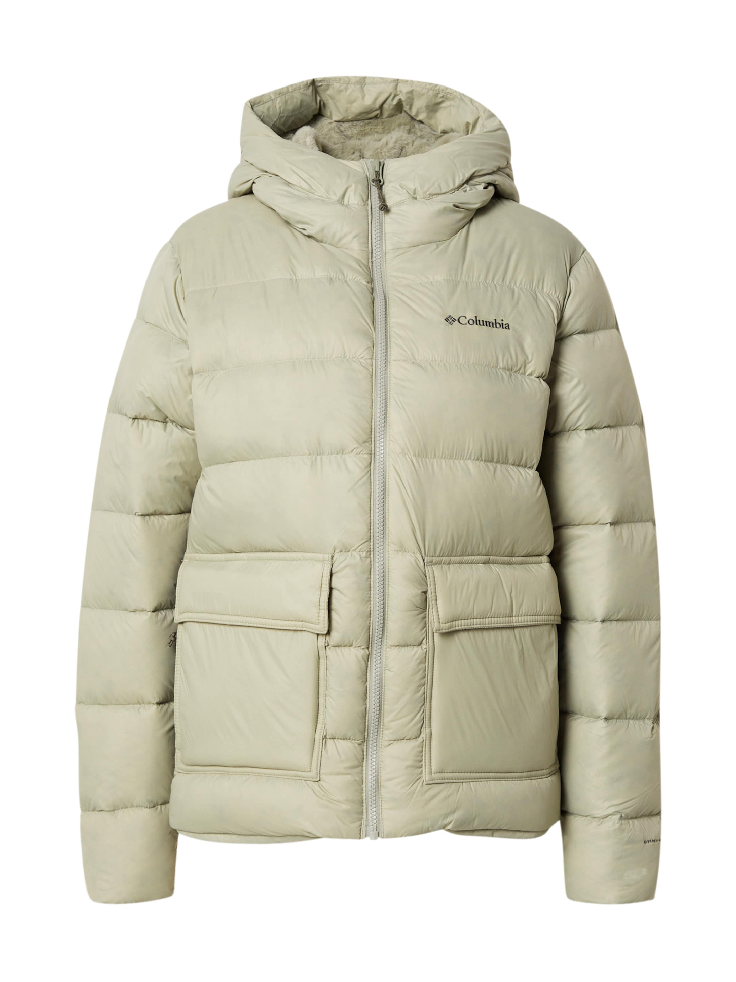 COLUMBIA Μπουφάν πεζοπορίας σε πράσινο: μπροστά