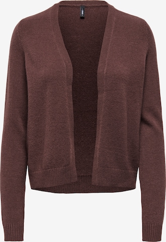ONLY Strickjacke in Braun: Vorderseite