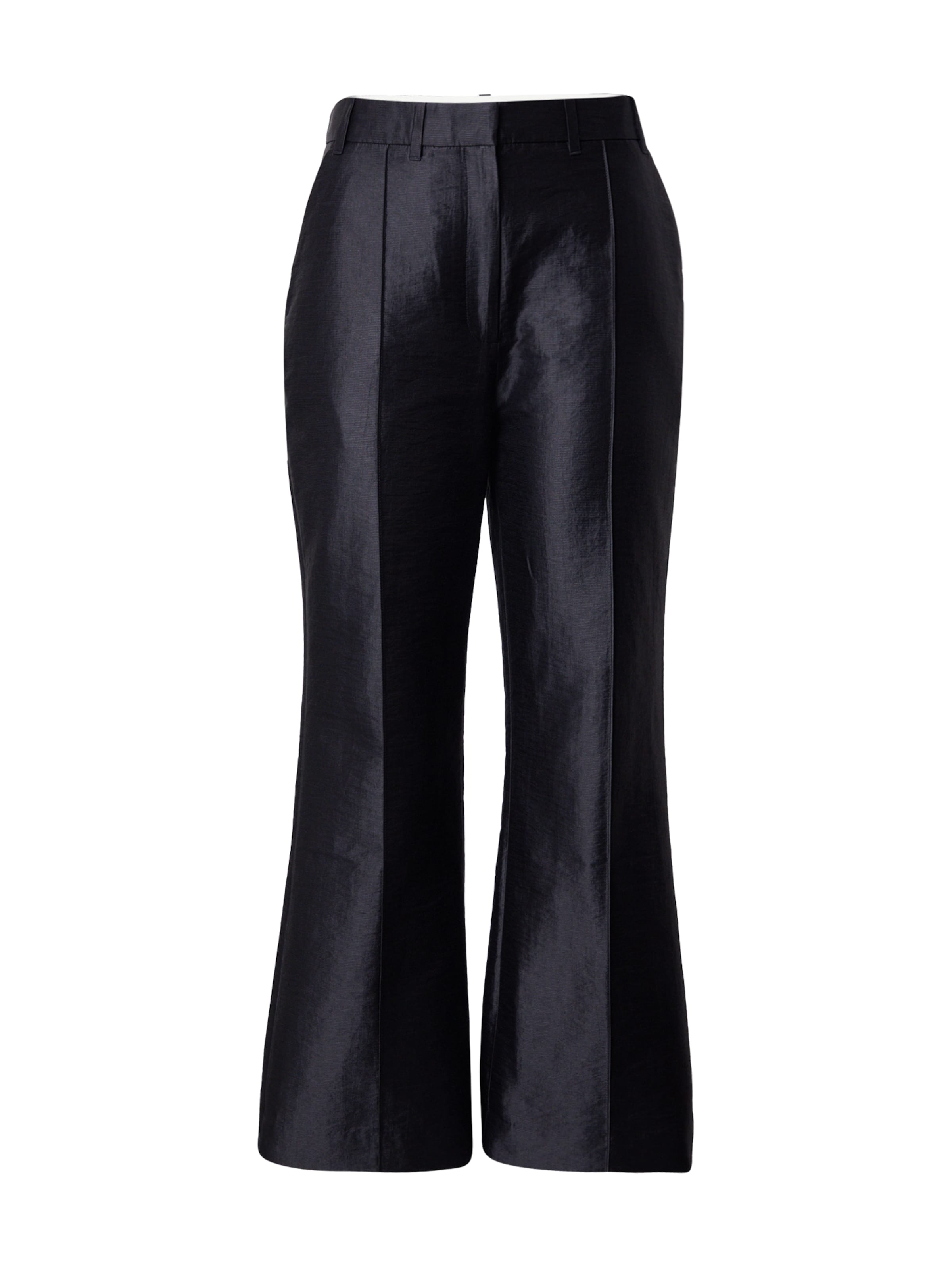 & Other Stories Flared Trousers in Black: front