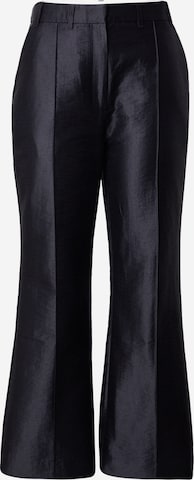 & Other StoriesFlared/zvonoliki kroj Hlače - crna boja: prednji dio