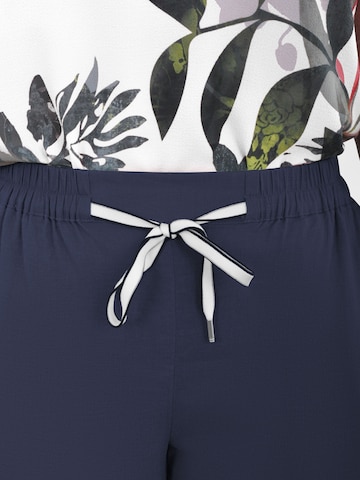 Navigazione Regular Modische Leinenhose Abby, atmungsaktiv, Schrittlänge Gr. 38 ca. 71cm in Blau