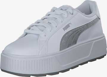 PUMA Sneakers laag 'Karmen Space' in Wit: voorkant