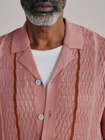 Next Regular fit Button Up Shirt 'Signature' in Pink