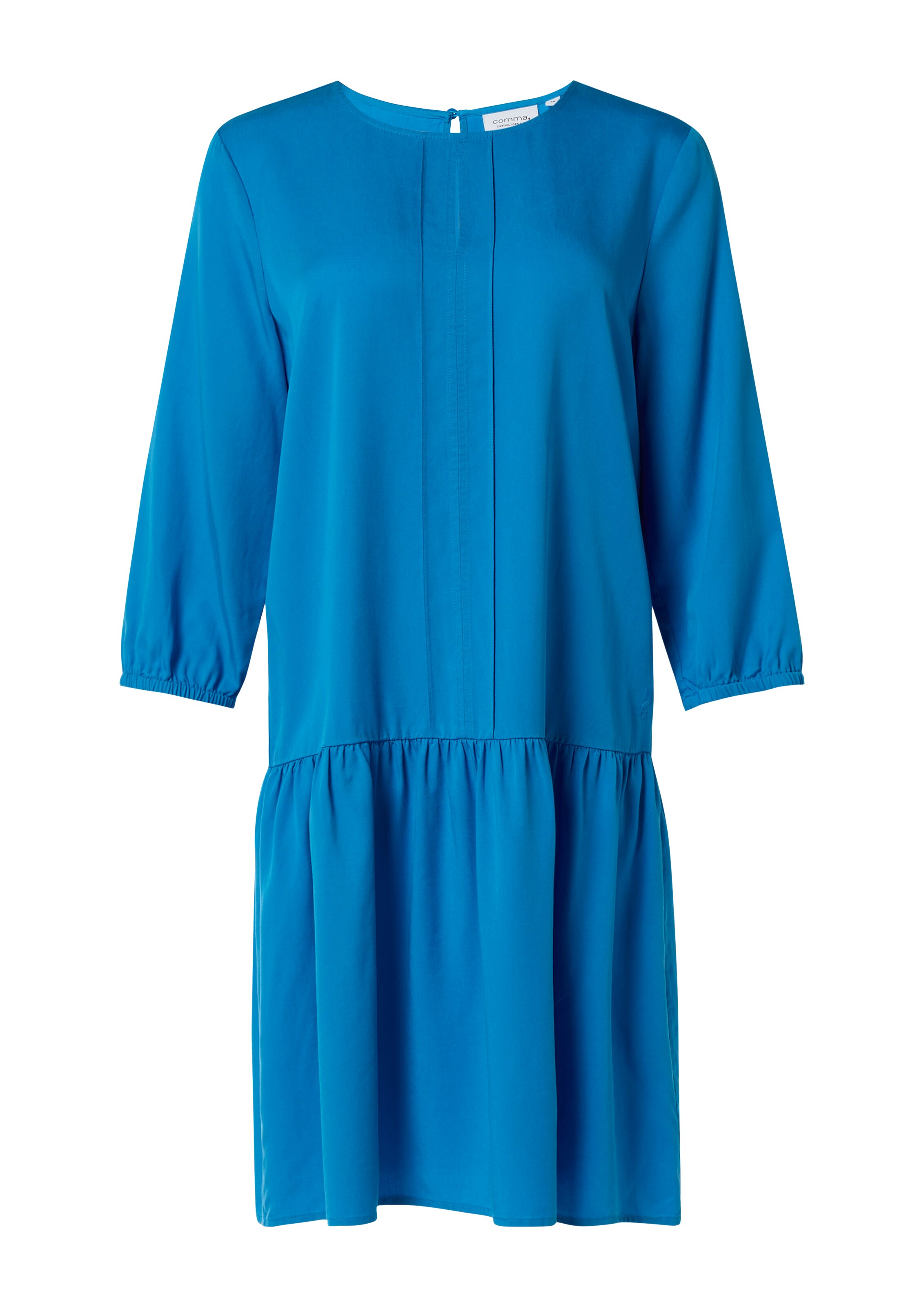 comma casual identity Kleid in Blau: Vorderseite
