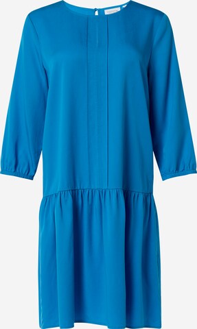 comma casual identity Jurk in Blauw: voorkant