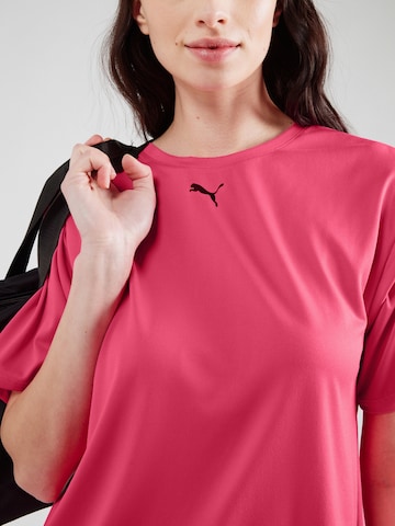 PUMA Toiminnallinen paita 'TAD ESSENTIAL' värissä vaaleanpunainen