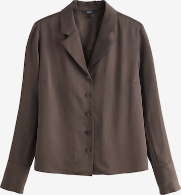 Next - Blusa en marrón: frente