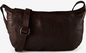 Harold's Schoudertas 'Submarine' in Bruin: voorkant