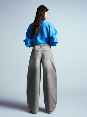 Bershka Baggy Farmer - szürke