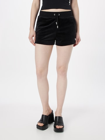 Regular Pantaloni 'EVE' de la Juicy Couture Black Label pe negru: față
