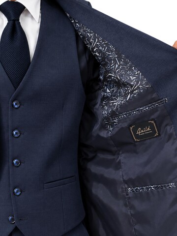 Guild Slim fit Suit 'Slim fit Business Anzug' in Blue