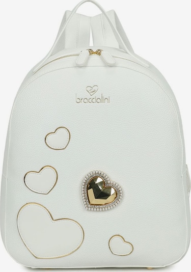 Braccialini Rucksack 'Beth Patch' in One Size in weiß, Produktansicht