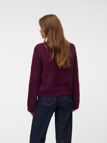 VERO MODA Gebreid vest in Rood