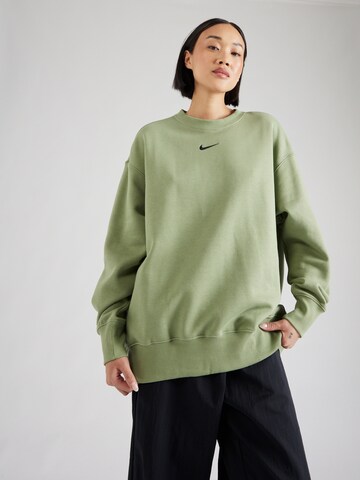 Sweat-shirt 'PHOENIX FLEECE' Nike Sportswear en vert : devant