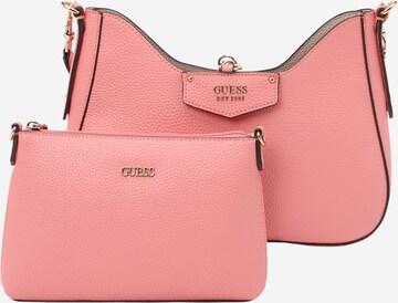 GUESS Τσάντα ώμου 'BRENTON' σε ροζ