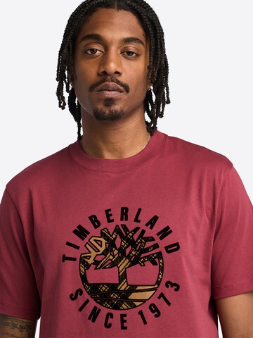 TIMBERLAND Футболка в Красный