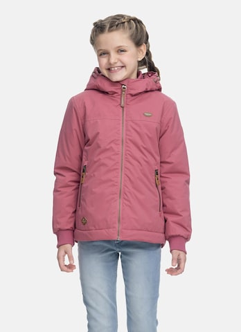 Ragwear Funkcionalna jakna 'Kristla' | roza barva: sprednja stran