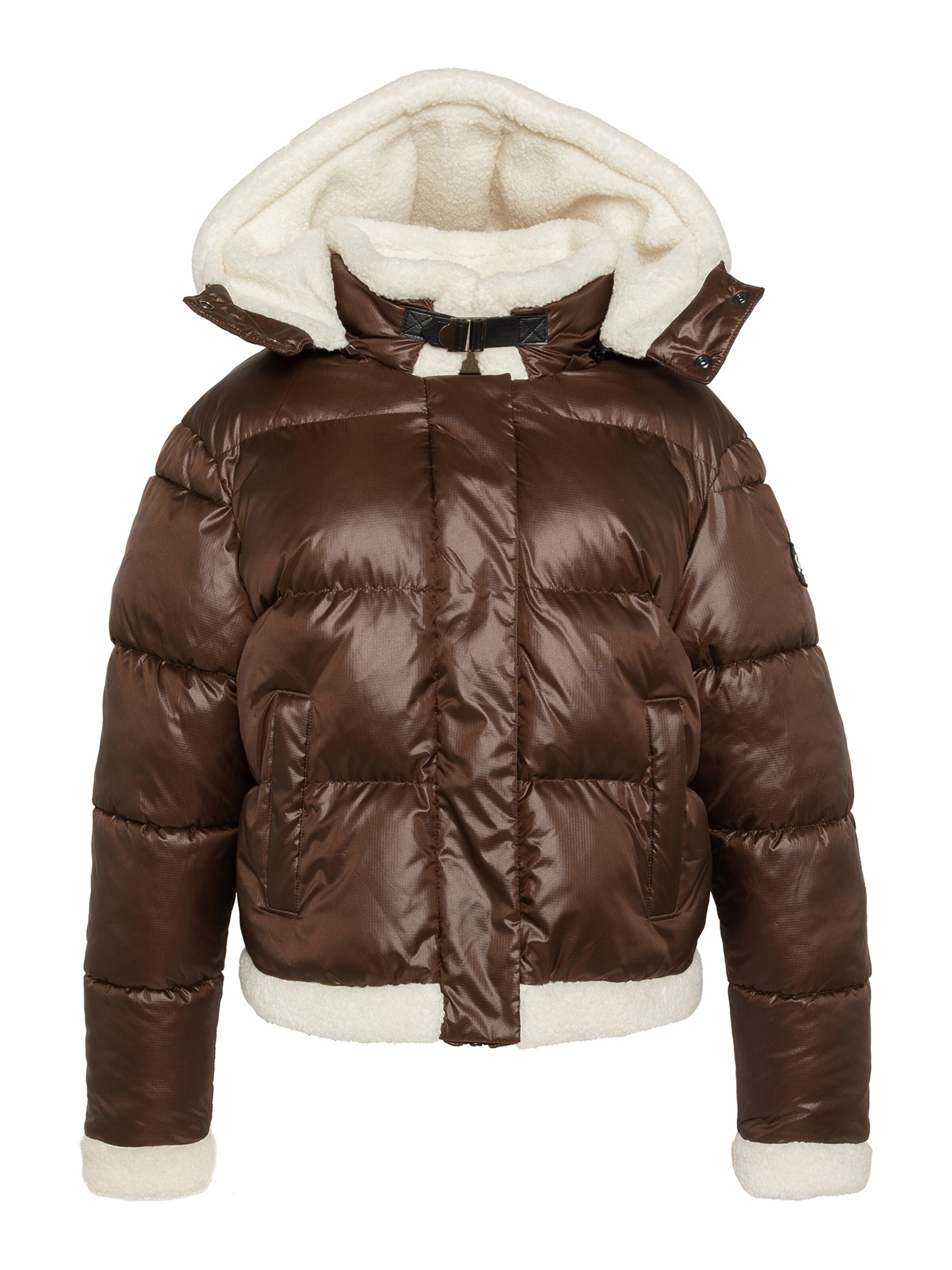 Schott NYC Wintermantel‌‌‌‌‌‌‌ in Braun