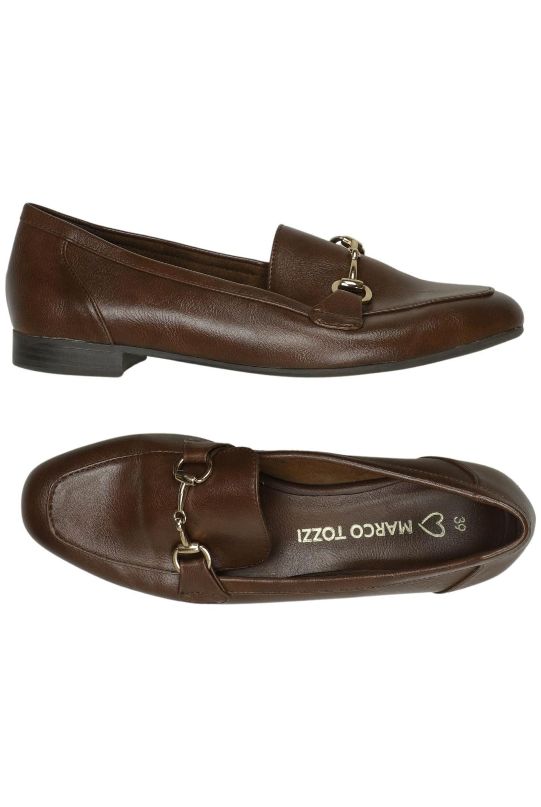 MARCO TOZZI Flats & Loafers in 39 in Brown: front