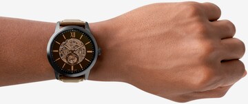 FOSSIL Analoginen kello 'Townsman' värissä ruskea