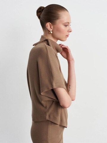 Dilvin Shirt in Brown