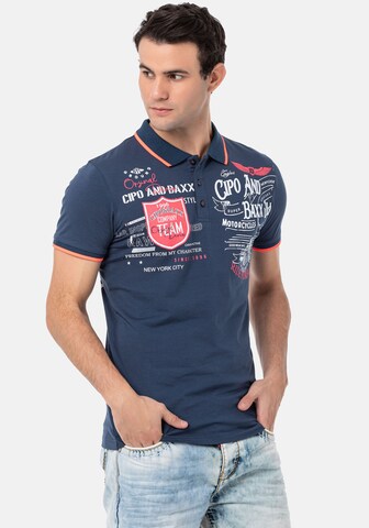 CIPO & BAXX Shirt in Blue
