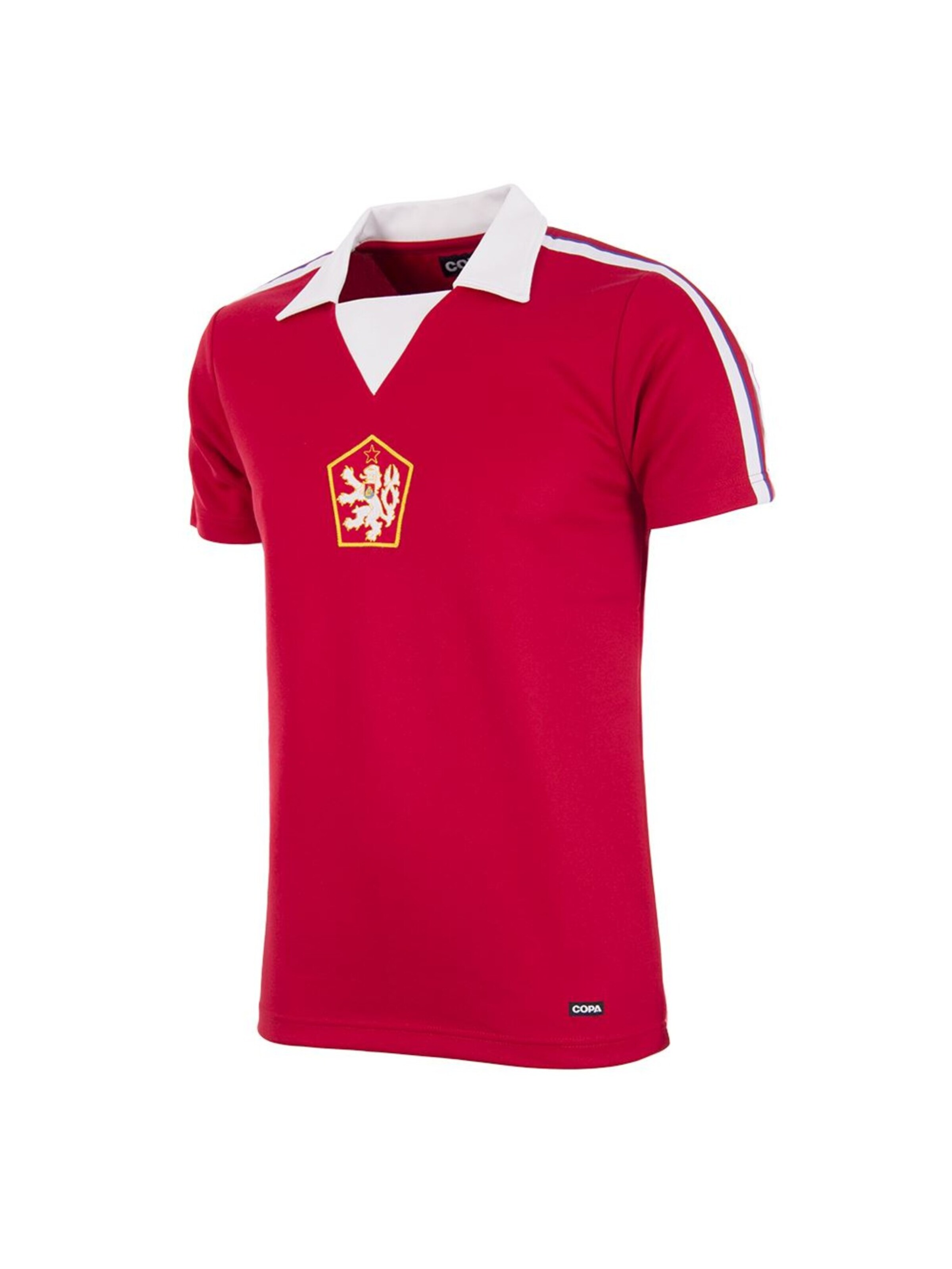 Copa Jersey 'Retro Tschechoslowakei 1976' in Red: front