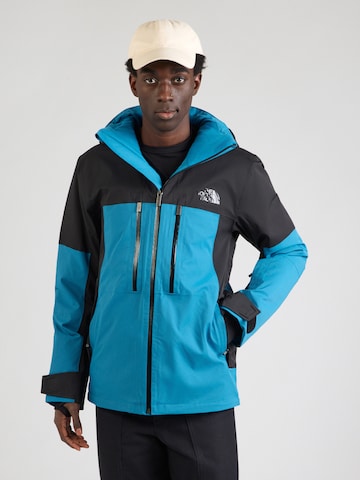 Veste de sport 'CHAKAL' THE NORTH FACE en bleu : devant