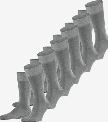 FALKE Socken 'Happy 6-Pack' in Grau: Vorderseite