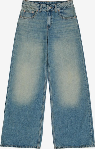 Dr. Denim Jeans 'Rhue Low Wide' in Blau: Vorderseite