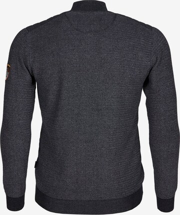 Hailys Men Knit Cardigan in Grey