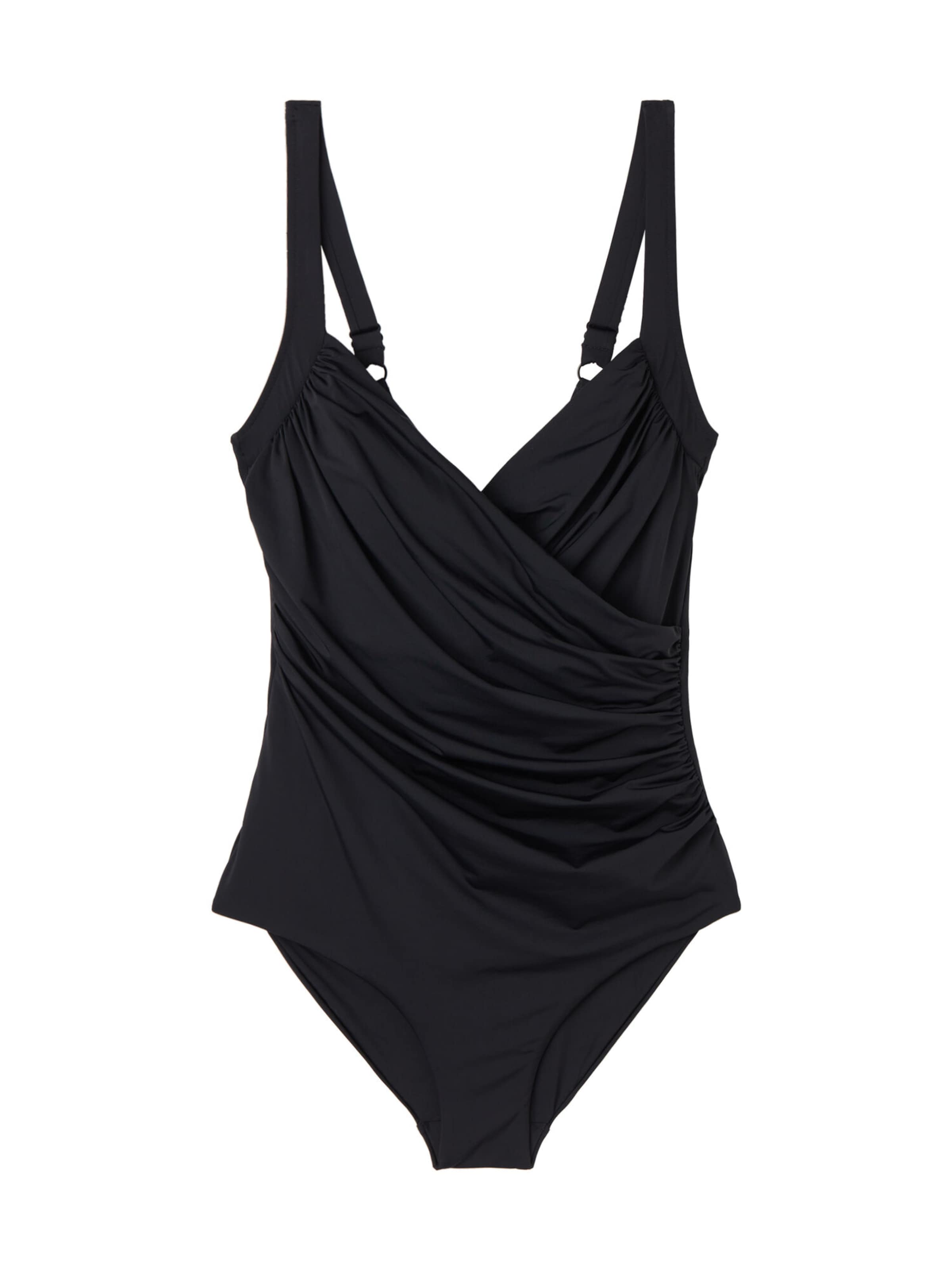 CALZEDONIA Minimiser Swimsuit 'INDONESIA' in Black: front