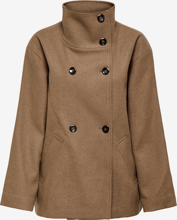 Manteau mi-saison 'AUGUSTA' ONLY en marron : devant