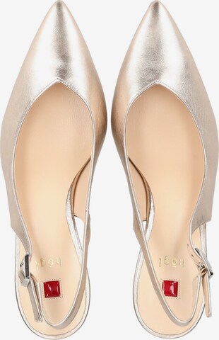 Högl Slingback Pumps in Gold