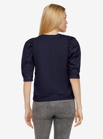 Linea Tesini by heine Sweatshirt i blå