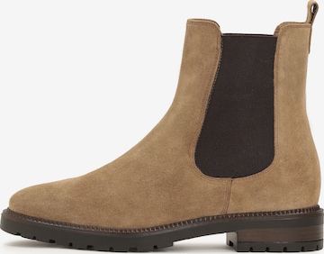 Kazar Chelsea boots i brun: framsida