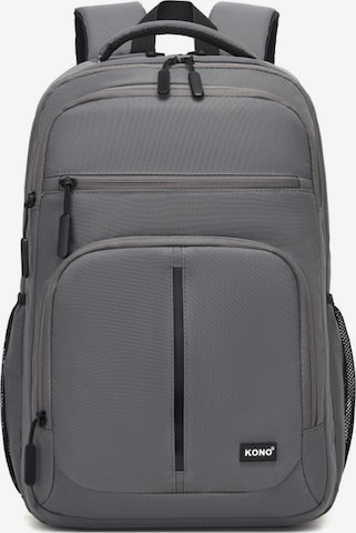 Kono Backpack in Grey: front