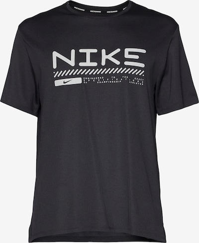 Sportiniai marškinėliai 'WINTER MILER' iš NIKE, spalva – juoda / balta, Prekių apžvalga