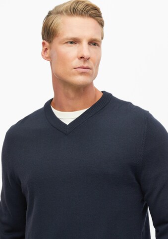 s.Oliver Pullover in Blau: Vorderseite