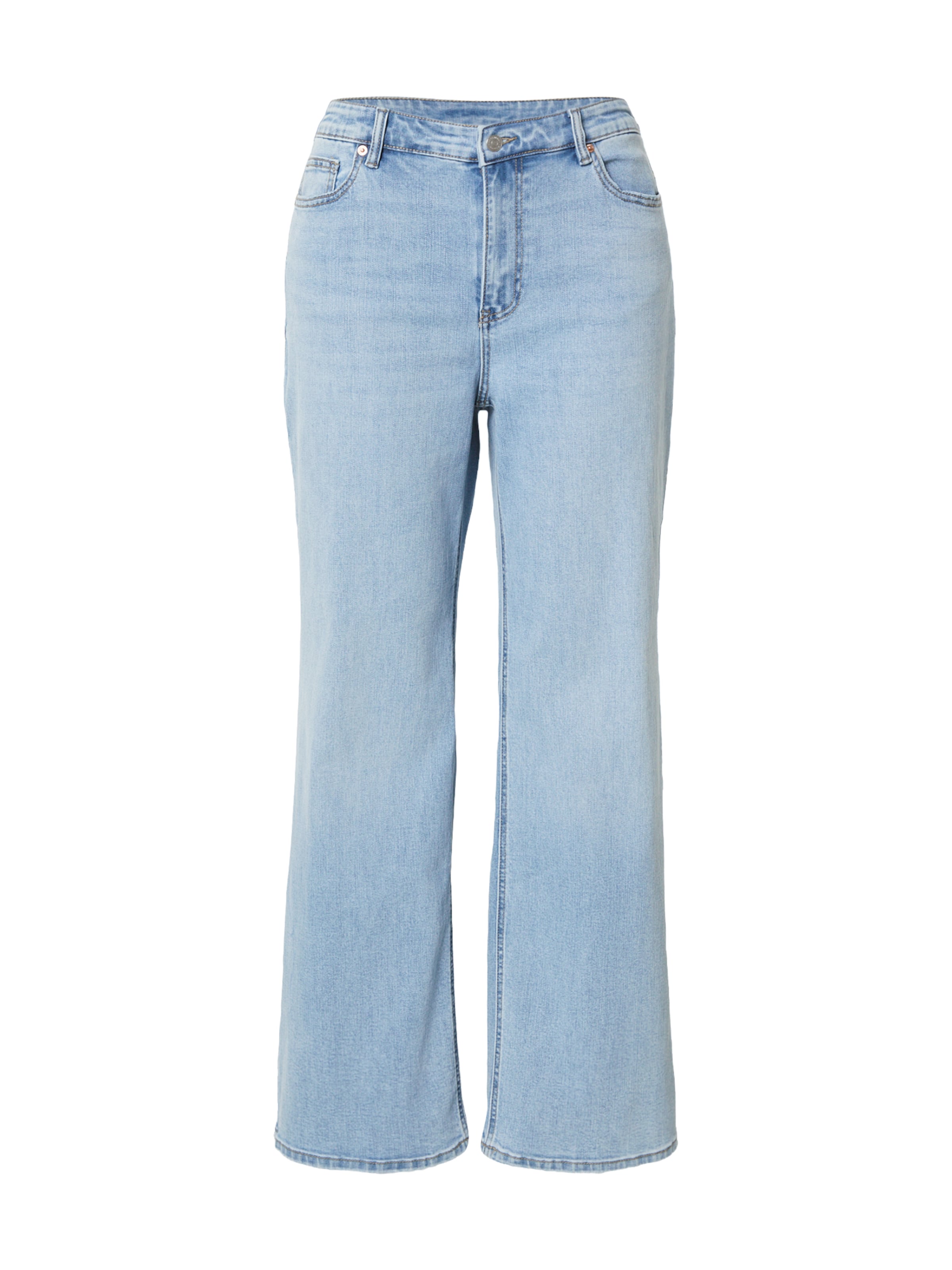 Wide Leg Jean 'VMCOLIVIA' Vero Moda Curve en bleu : devant