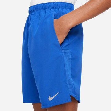 NIKE - Regular Calças de desporto 'Challenger' em azul