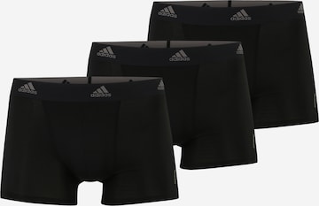 ADIDAS SPORTSWEAR - Cueca desportiva em preto: frente