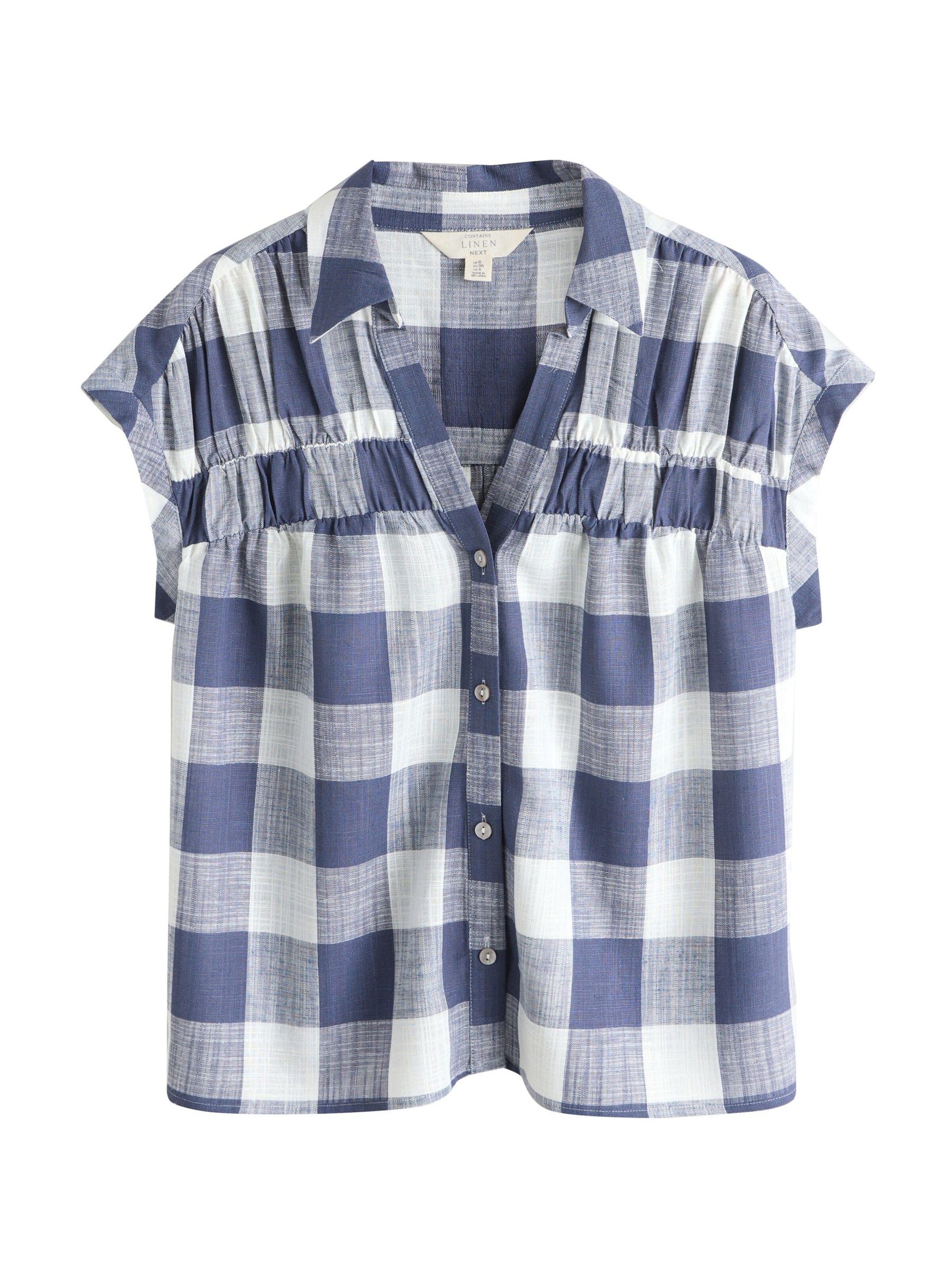 Next Блузка в Синий: спереди