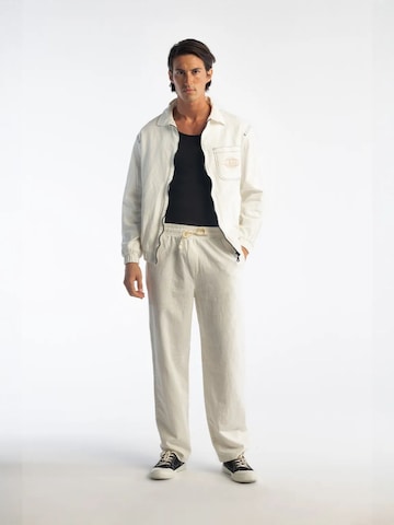 Loosefit Pantalon Giesto en blanc