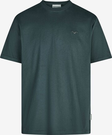 Cleptomanicx T-Shirt 'Ligull Regular' in Grün: Vorderseite