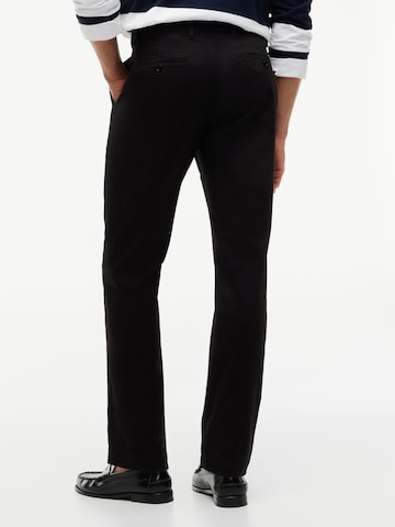 Tapered Pantaloni eleganți 'HARLEM ESSENTIAL' de la TOMMY HILFIGER pe negru